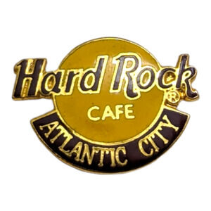 Hard Rock Cafe Pin Atlantic City New Jersey Classic Logo